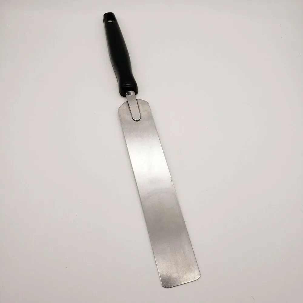Ekco Icing Spatula Wood Grain Brown Plastic Mid Century Kitchen Utensil Baking